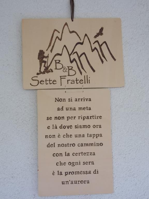 B&B Sette Fratelli San Gregorio  Exteriör bild